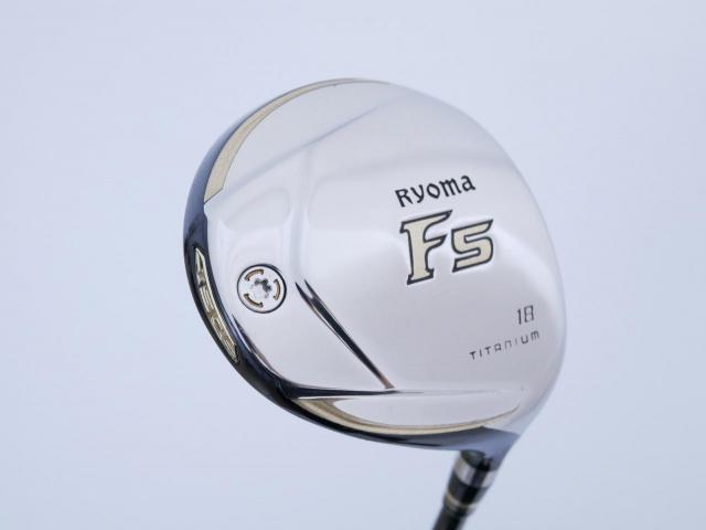 Fairway Wood : Other Brand : หัวไม้ 5 Ryoma F Titanium (รุ่นปี 2019 ไกลมากๆ) Loft 18 ก้าน Tour AD RF2 Flex SR
