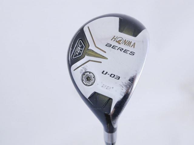 Fairway Wood : Honma : ไม้กระเทย Honma Beres U-03 (ปี 2016) Loft 22 ก้าน ARMRQ 8 (54) Flex S (2 ดาว)