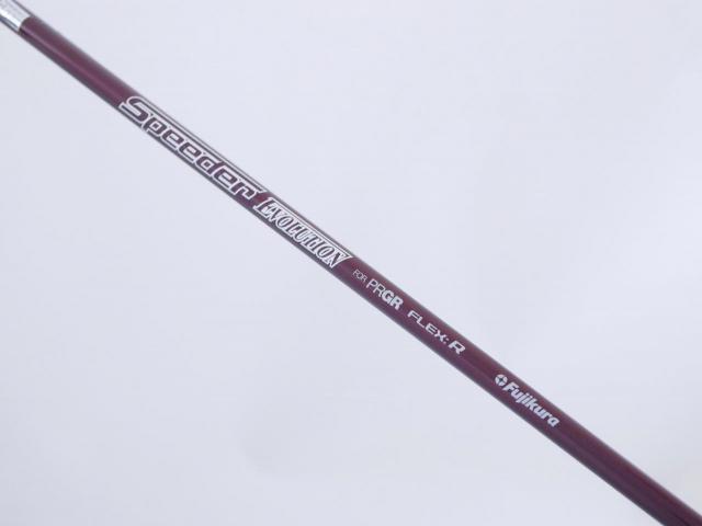 Fairway Wood : PRGR : ไม้กระเทย PRGR RS Red (รุ่นปี 2021) Loft 23 ก้านกราไฟต์ Fujikura Speeder Evolution Flex R