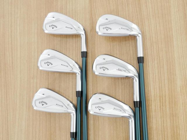 Iron set : Callaway : ชุดเหล็ก Callaway ELYTE X (ออกปี 2025 ตีง่ายมาก ไกล Japan Spec.) มีเหล็ก 6-Pw,Aw (6 ชิ้น) ก้านกราไฟต์ Fujikura VENTUS 5 Flex R