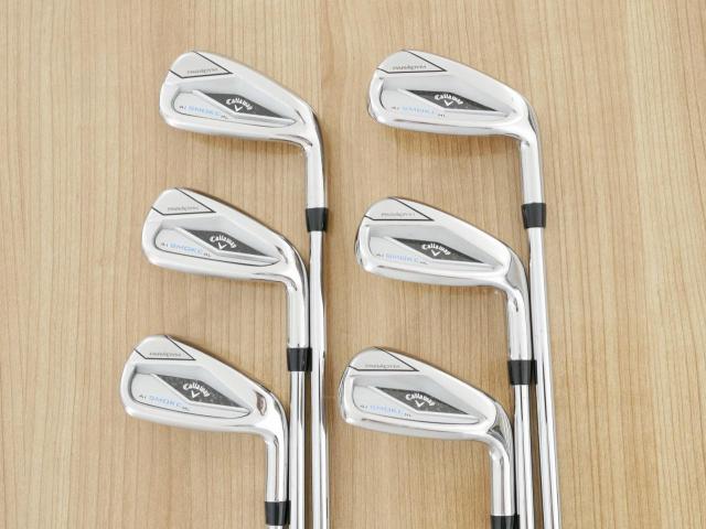 Iron set : Callaway : ชุดเหล็ก Callaway Paradym Ai Smoke HL (ออกปี 2024 ตีง่ายมาก ไกล Japan Spec.) มีเหล็ก 6-Pw,Aw (6 ชิ้น) ก้านเหล็ก NS Pro 950 NEO Flex S