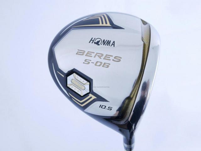 Driver : Honma : **ก้าน 3 ดาว** ไดรเวอร์ Honma Beres S-06 (ปี 2019) Loft 10.5 ก้าน ARMRQ X (43) Flex R (3 ดาว)