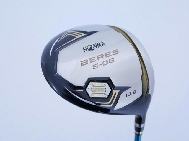 Driver : Honma : **ก้าน 3 ดาว** ไดรเวอร์ Honma Beres S-06 (ปี 2019) Loft 10.5 ก้าน ARMRQ X (43) Flex R (3 ดาว)