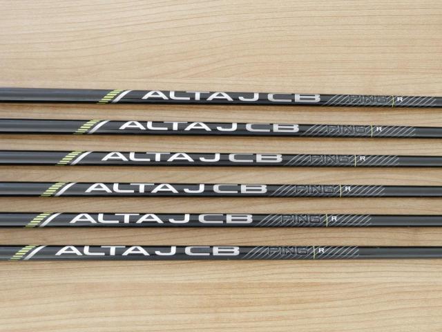 Iron set : Ping : ชุดเหล็ก Ping G430 (ออกปี 2023 Japan Spec. ใบใหญ่ ง่าย ไกล) มีเหล็ก 5-Pw (6 ชิ้น) ก้านกราไฟต์ Ping ALTA J CB Flex R