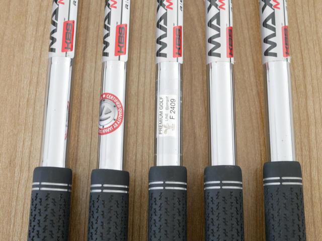Iron set : Taylormade : ชุดเหล็ก Taylormade Stealth (ออกปี 2022 Japan Spec.) มีเหล็ก 6-Pw (5 ชิ้น) ก้านเหล็ก KBS Max MT 85 Flex R