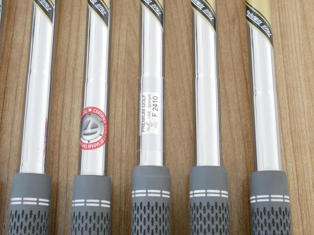 Iron set : Taylormade : ชุดเหล็ก Taylormade P7MC Forged (ซีรี่ย์ท้อปสุด ออกปี 2021) มีเหล็ก 5-Pw (6 ชิ้น) ก้านเหล็ก Dynamic Gold EX Weight Lock Tour Issue S200