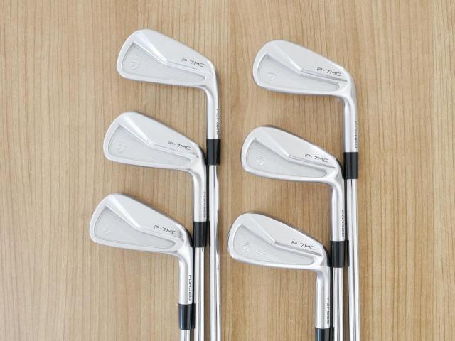 Iron set : Taylormade : ชุดเหล็ก Taylormade P7MC Forged (ซีรี่ย์ท้อปสุด ออกปี 2021) มีเหล็ก 5-Pw (6 ชิ้น) ก้านเหล็ก Dynamic Gold EX Weight Lock Tour Issue S200