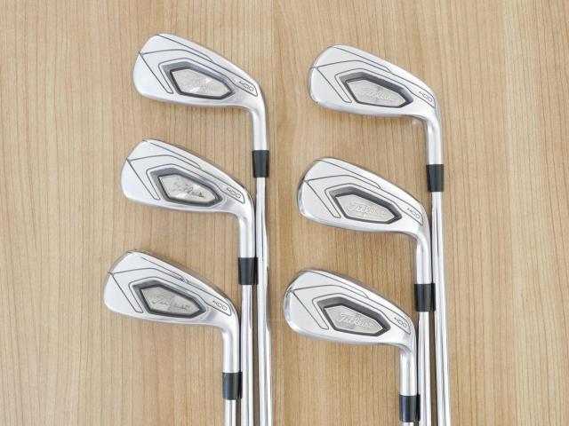 Iron set : Titleist : ชุดเหล็ก Titleist T400 (ตีง่ายที่สุด ไกลที่สุด ออกปี 2020) มีเหล็ก 6-Pw,43 (6 ชิ้น) ก้านเหล็ก NS Pro Modus 125 Flex S