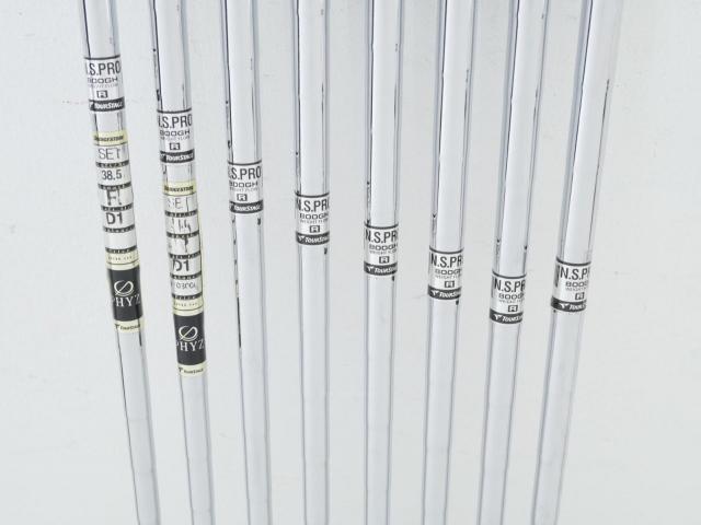 Iron set : Tourstage : ชุดเหล็ก Tourstage PHYZ Forged (ซีรี่ย์ท๊อป นุ่มไกล) มีเหล็ก 4-Pw,Aw (8 ชิ้น) ก้านเหล็ก NS Pro 800 Flex R