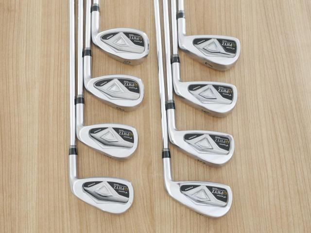 Iron set : Tourstage : ชุดเหล็ก Tourstage PHYZ Forged (ซีรี่ย์ท๊อป นุ่มไกล) มีเหล็ก 4-Pw,Aw (8 ชิ้น) ก้านเหล็ก NS Pro 800 Flex R