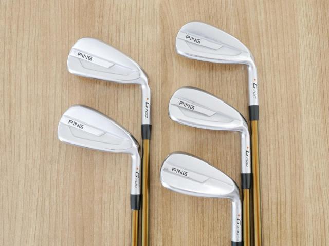 Iron set : Ping : ชุดเหล็ก Ping G700 (ปี 2019 Japan Spec. ใบใหญ่ ง่ายที่สุด ไกลที่สุดของ Ping) มีเหล็ก 6-Pw (5 ชิ้น) ก้านกราไฟต์ Ping ALTA J CB Flex SR