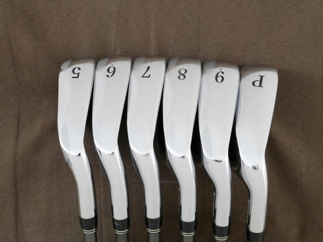 Iron set : Tourstage : ชุดเหล็ก Tourstage PHYZ (ซีรี่ย์ท๊อป ใบใหญ่ ตีง่าย ไกล) มีเหล็ก 5-Pw (6 ชิ้น) ก้านกราไฟต์ Flex R