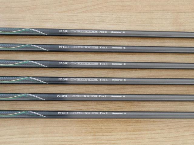 Iron set : Tourstage : ชุดเหล็ก Tourstage PHYZ (ซีรี่ย์ท๊อป ใบใหญ่ ตีง่าย ไกล) มีเหล็ก 5-Pw (6 ชิ้น) ก้านกราไฟต์ Flex R