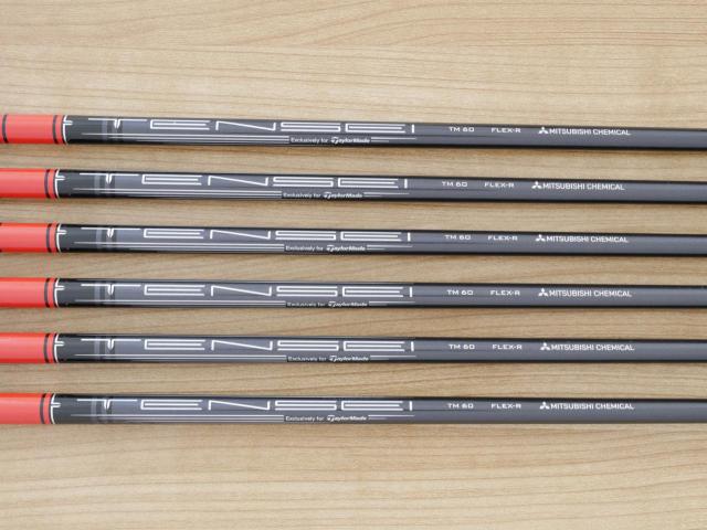 Iron set : Taylormade : ชุดเหล็ก Taylormade Stealth (ออกปี 2022 Japan Spec.) มีเหล็ก 6-Pw,Sw (6 ชิ้น) ก้านกราไฟต์ Mitsubishi Tensei TM60 Flex R