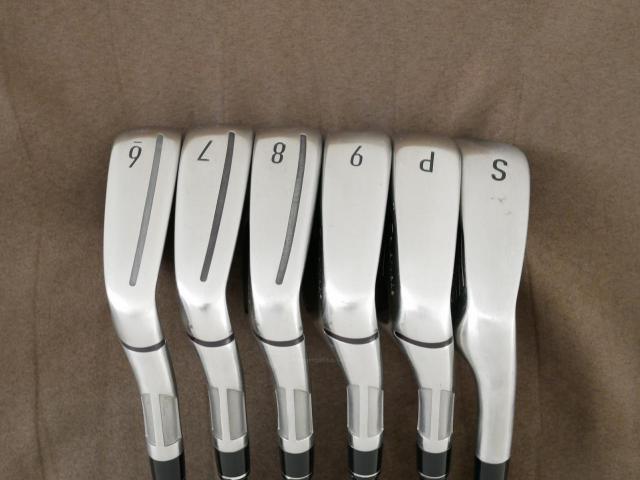 Iron set : Taylormade : ชุดเหล็ก Taylormade Stealth (ออกปี 2022 Japan Spec.) มีเหล็ก 6-Pw,Sw (6 ชิ้น) ก้านกราไฟต์ Mitsubishi Tensei TM60 Flex R