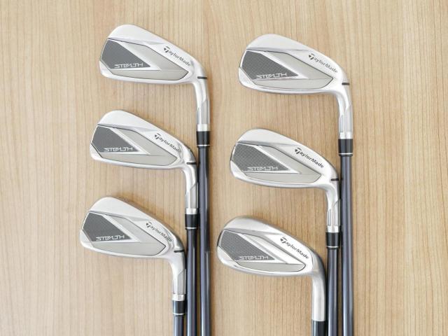 Iron set : Taylormade : ชุดเหล็ก Taylormade Stealth (ออกปี 2022 Japan Spec.) มีเหล็ก 6-Pw,Sw (6 ชิ้น) ก้านกราไฟต์ Mitsubishi Tensei TM60 Flex R