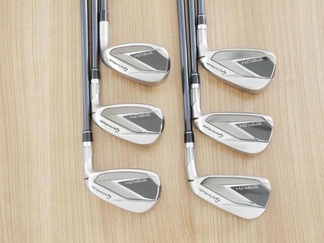 Iron set : Taylormade : ชุดเหล็ก Taylormade Stealth (ออกปี 2022 Japan Spec.) มีเหล็ก 6-Pw,Sw (6 ชิ้น) ก้านกราไฟต์ Mitsubishi Tensei TM60 Flex R