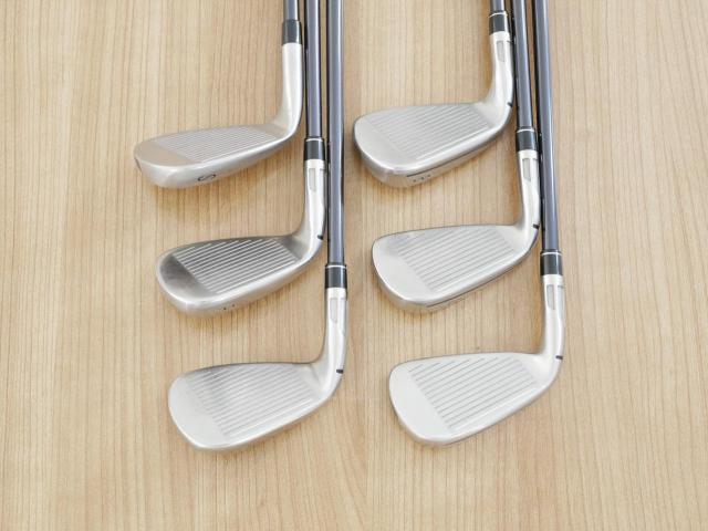 Iron set : Taylormade : ชุดเหล็ก Taylormade Stealth (ออกปี 2022 Japan Spec.) มีเหล็ก 6-Pw,Sw (6 ชิ้น) ก้านกราไฟต์ Mitsubishi Tensei TM60 Flex R