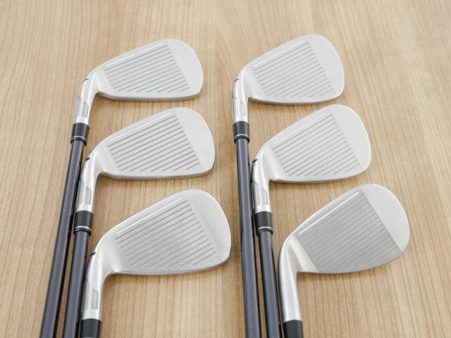 Iron set : Taylormade : ชุดเหล็ก Taylormade Stealth (ออกปี 2022 Japan Spec.) มีเหล็ก 6-Pw,Sw (6 ชิ้น) ก้านกราไฟต์ Mitsubishi Tensei TM60 Flex R