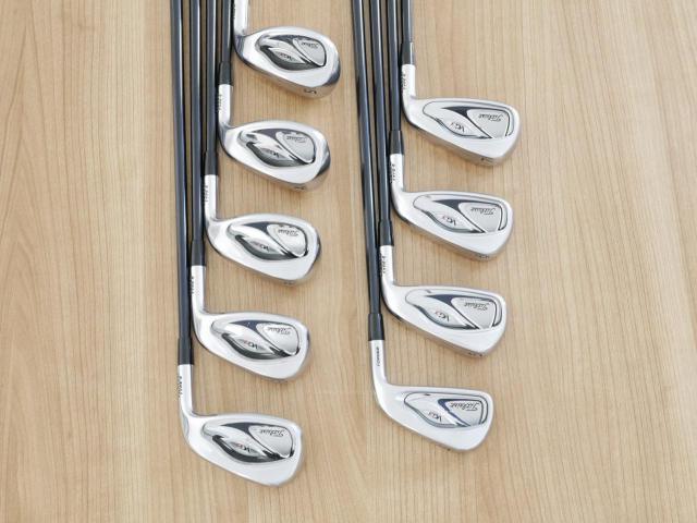 Iron set : Titleist : ชุดเหล็ก Titleist VG3 Type E Forged (Japan Spec. ตีง่ายและไกลมากๆ) มีเหล็ก 4-Pw,Aw,Sw (9 ชิ้น) ก้านกราไฟต์ Mitsubishi Rayon VG i60 Flex R
