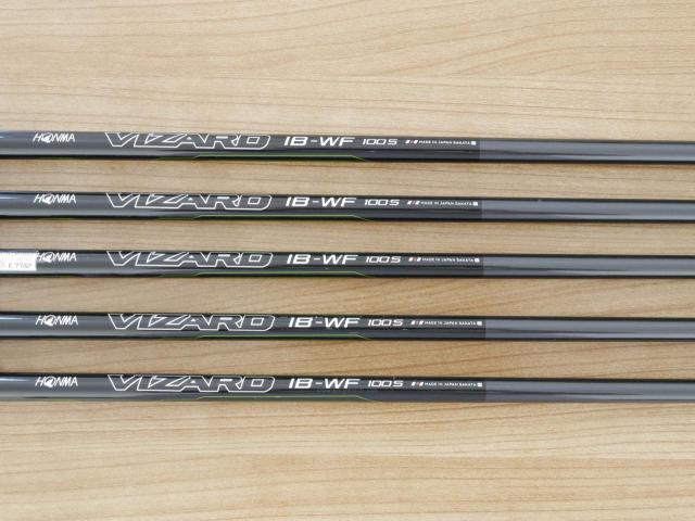 Iron set : Honma : ชุดเหล็ก Honma Tour World TW747V Forged (รุ่นปี 2019) มีเหล็ก 6-10 (5 ชิ้น) ก้านกราไฟต์ Honma Vizard IB-WF 100 Flex S
