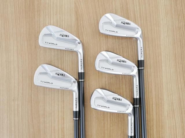 Iron set : Honma : ชุดเหล็ก Honma Tour World TW747V Forged (รุ่นปี 2019) มีเหล็ก 6-10 (5 ชิ้น) ก้านกราไฟต์ Honma Vizard IB-WF 100 Flex S