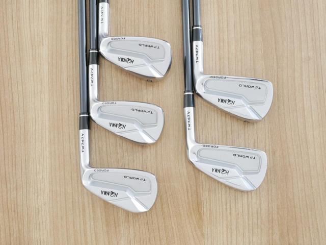 Iron set : Honma : ชุดเหล็ก Honma Tour World TW747V Forged (รุ่นปี 2019) มีเหล็ก 6-10 (5 ชิ้น) ก้านกราไฟต์ Honma Vizard IB-WF 100 Flex S
