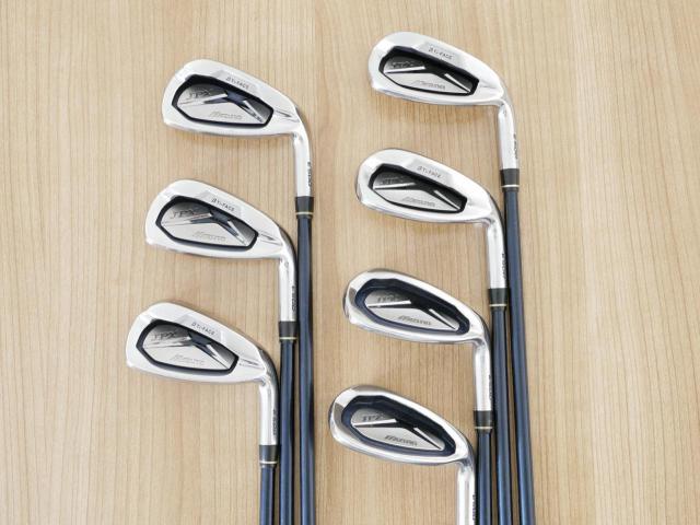 Iron set : Mizuno : ชุดเหล็ก Mizuno JPX E500 Ti-Face มีเหล็ก 6-Pw,Aw,Sw (7 ชิ้น) ก้านกราไฟต์ Flex R