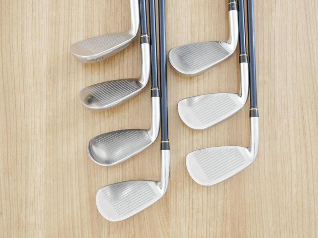 Iron set : Mizuno : ชุดเหล็ก Mizuno JPX E500 Ti-Face มีเหล็ก 6-Pw,Aw,Sw (7 ชิ้น) ก้านกราไฟต์ Flex R