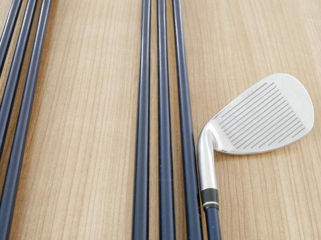 Iron set : Mizuno : ชุดเหล็ก Mizuno JPX E500 Ti-Face มีเหล็ก 6-Pw,Aw,Sw (7 ชิ้น) ก้านกราไฟต์ Flex R