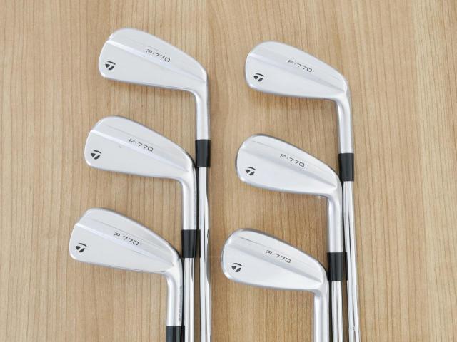 Iron set : Taylormade : ชุดเหล็ก Taylormade P770 Forged (รุ่นล่าสุด ออกปี 2024 นุ่ม แน่น) มีเหล็ก 5-Pw (6 ชิ้น) ก้านเหล็ก Dynamic Gold 115 MID S200