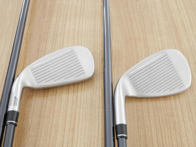 Iron set : Taylormade : ชุดเหล็ก Taylormade Stealth HD (ออกปี 2022 Japan Spec. ใบใหญ่มาก ตีง่ายสุดๆ) มีเหล็ก 6-Pw,Aw (6 ชิ้น) ก้านกราไฟต์ Mitsubishi Tensei TM60 Flex S