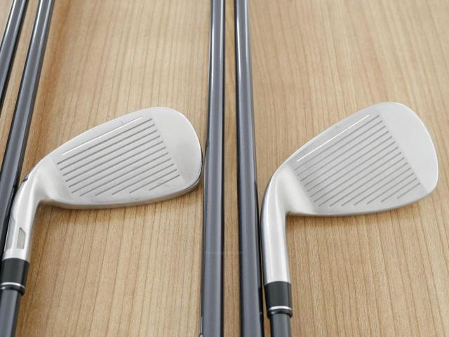 Iron set : Taylormade : ชุดเหล็ก Taylormade Stealth HD (ออกปี 2022 Japan Spec. ใบใหญ่มาก ตีง่ายสุดๆ) มีเหล็ก 6-Pw,Aw (6 ชิ้น) ก้านกราไฟต์ Mitsubishi Tensei TM60 Flex S