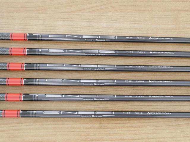 Iron set : Taylormade : ชุดเหล็ก Taylormade Stealth HD (ออกปี 2022 Japan Spec. ใบใหญ่มาก ตีง่ายสุดๆ) มีเหล็ก 6-Pw,Aw (6 ชิ้น) ก้านกราไฟต์ Mitsubishi Tensei TM60 Flex S