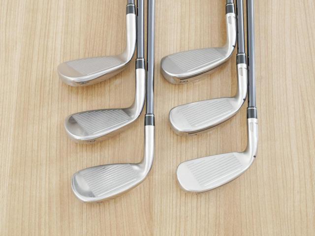 Iron set : Taylormade : ชุดเหล็ก Taylormade Stealth HD (ออกปี 2022 Japan Spec. ใบใหญ่มาก ตีง่ายสุดๆ) มีเหล็ก 6-Pw,Aw (6 ชิ้น) ก้านกราไฟต์ Mitsubishi Tensei TM60 Flex S