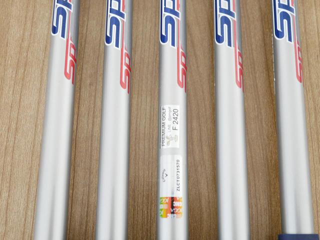 Iron set : Callaway : ชุดเหล็ก Callaway Big Bertha B21 (ออกปี 2021 ตีง่ายที่สุดของ Callaway) มีเหล็ก 6-Pw (5 ชิ้น) ก้านกราไฟต์  Speeder Evolution Flex R
