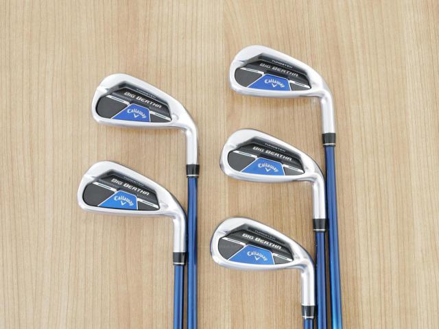 Iron set : Callaway : ชุดเหล็ก Callaway Big Bertha B21 (ออกปี 2021 ตีง่ายที่สุดของ Callaway) มีเหล็ก 6-Pw (5 ชิ้น) ก้านกราไฟต์  Speeder Evolution Flex R