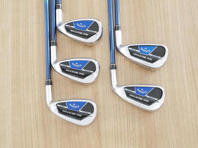 Iron set : Callaway : ชุดเหล็ก Callaway Big Bertha B21 (ออกปี 2021 ตีง่ายที่สุดของ Callaway) มีเหล็ก 6-Pw (5 ชิ้น) ก้านกราไฟต์  Speeder Evolution Flex R
