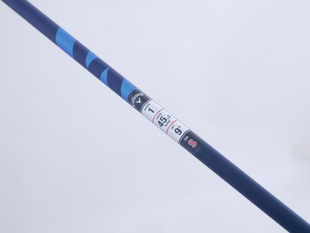 Driver : Callaway : ไดรเวอร์ Callaway Paradym (รุ่นปี 2023 Japan Spec.) Loft 9 (ปรับได้) ก้าน Fujikura Ventus TR 5 Flex S