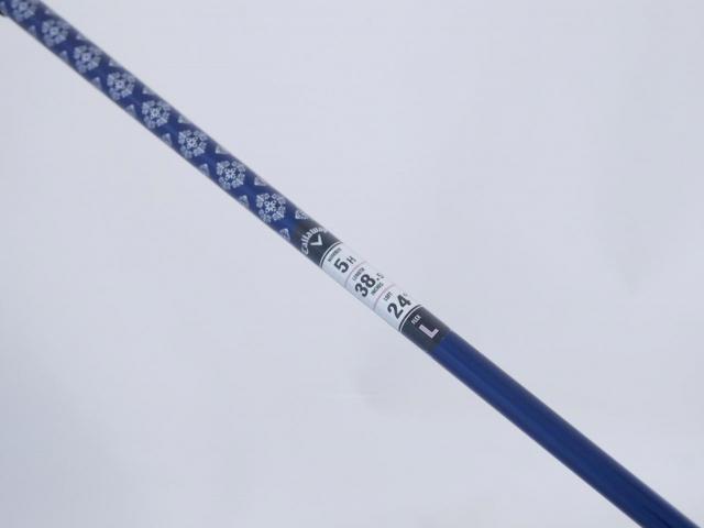 Lady club : All : ไม้กระเทย Callaway Paradym MAX FAST (รุ่นปี 2023 Japan Spec.) Loft 24 ก้าน Mitsubishi ELDIO 40 Flex L
