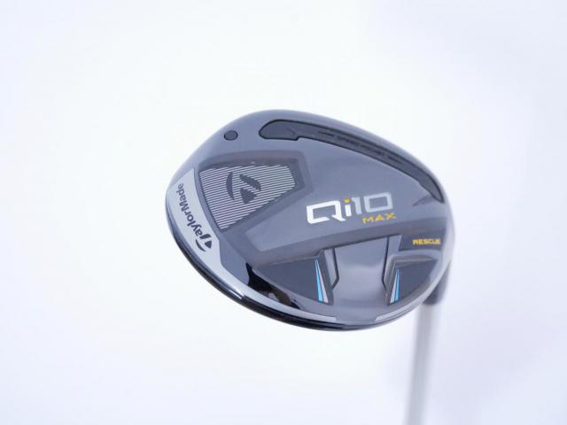 Lady club : All : ไม้กระเทย Taylormade Qi10 MAX Rescue (ออกปี 2024) Loft 27 ก้าน Mitsubishi ELDIO TM40 Flex L