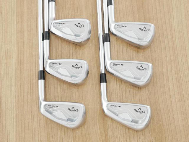 Iron set : Callaway : ชุดเหล็ก Callaway X Forged MAX (รุ่นล่าสุด ออกปี 2025) มีเหล็ก 5-Pw (6 ชิ้น) ก้านเหล็ก NS Pro Modus 105 Flex S
