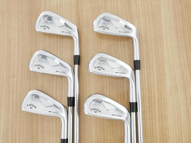 Iron set : Callaway : ชุดเหล็ก Callaway X Forged MAX (รุ่นล่าสุด ออกปี 2025) มีเหล็ก 5-Pw (6 ชิ้น) ก้านเหล็ก NS Pro Modus 105 Flex S