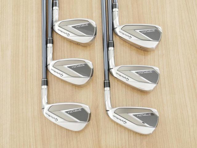 Iron set : Taylormade : ชุดเหล็ก Taylormade Stealth (ออกปี 2022 Japan Spec.) มีเหล็ก 5-Pw (6 ชิ้น) ก้านกราไฟต์ Mitsubishi Tensei TM60 Flex S