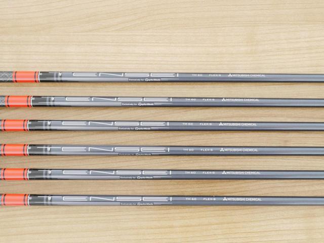Iron set : Taylormade : ชุดเหล็ก Taylormade Stealth (ออกปี 2022 Japan Spec.) มีเหล็ก 5-Pw (6 ชิ้น) ก้านกราไฟต์ Mitsubishi Tensei TM60 Flex S