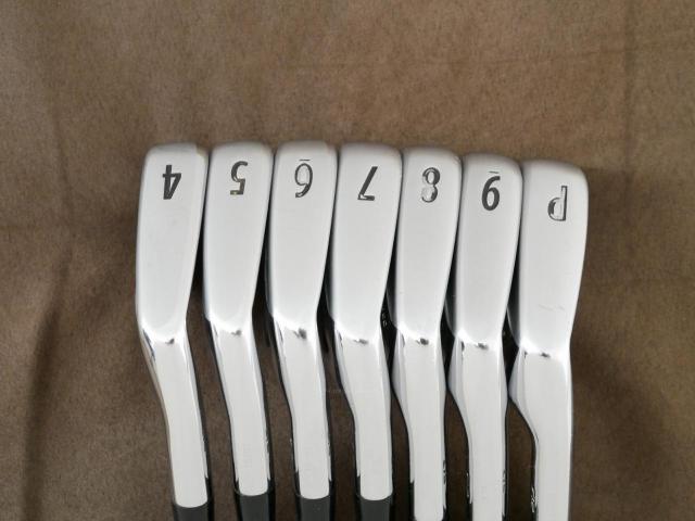 Iron set : Titleist : ชุดเหล็ก Titleist AP2 712 Forged มีเหล็ก 4-Pw (7 ชิ้น) ก้านเหล็ก NS Pro 850 Flex S
