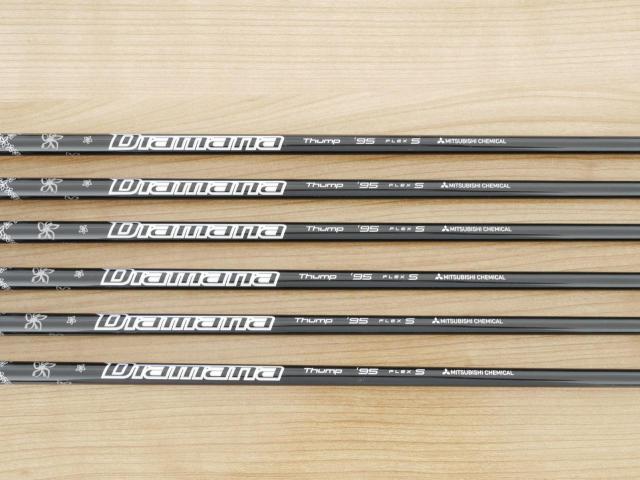 Iron set : Taylormade : ชุดเหล็ก Taylormade P770 Forged (รุ่นปี 2023 นุ่ม แน่น)  มีเหล็ก 5-Pw (6 ชิ้น) ก้านกราไฟต์ Mitsubishi Diamana Thump i95 Flex S