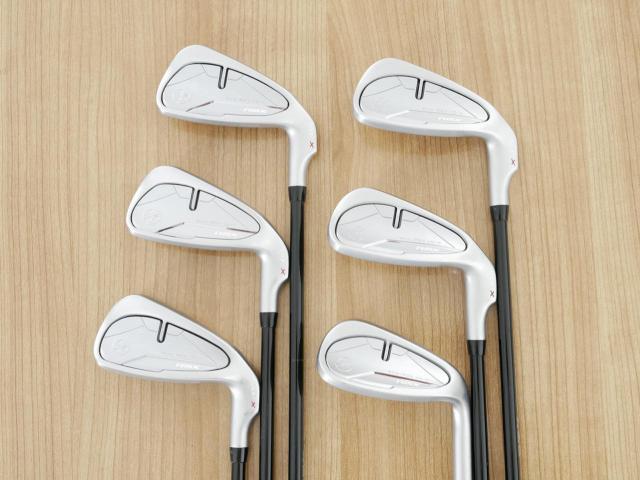 Iron set : Yamaha : ชุดเหล็ก Yamaha RMX VDX (รุ่นล่าสุด ออกปี 2024 ตีไกลและง่ายมากๆๆ ค่า MOI สูงสุด) มีเหล็ก 6-Pw,Aw (6 ชิ้น) ก้านกราไฟต์ Mitsubishi TENSEI TR 70i Flex SR