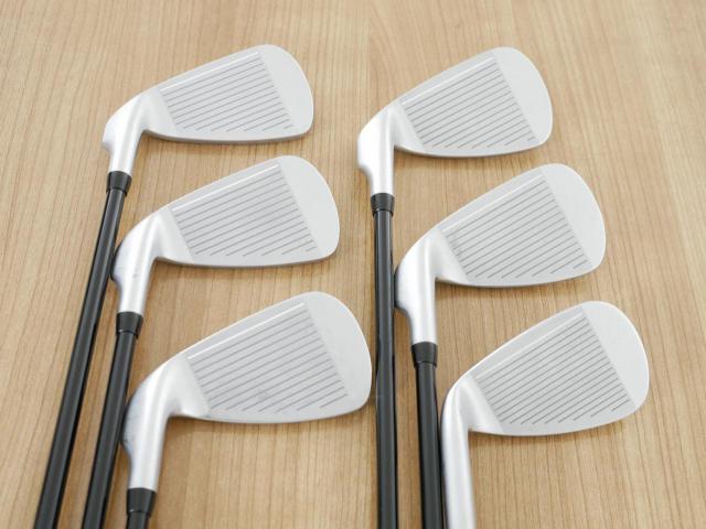 Iron set : Yamaha : ชุดเหล็ก Yamaha RMX VDX (รุ่นล่าสุด ออกปี 2024 ตีไกลและง่ายมากๆๆ ค่า MOI สูงสุด) มีเหล็ก 6-Pw,Aw (6 ชิ้น) ก้านกราไฟต์ Mitsubishi TENSEI TR 70i Flex SR