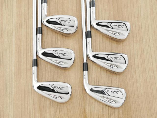 Iron set : Titleist : ชุดเหล็ก Titleist AP1 718 (ออกปี 2018) มีเหล็ก 5-Pw (6 ชิ้น) ก้านเหล็ก NS Pro 950 Flex S